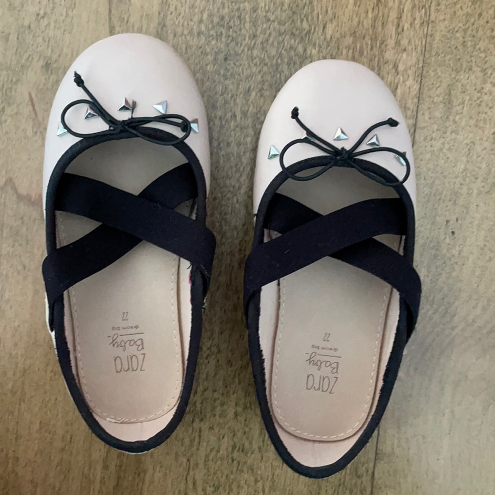 Zara baby ballet flats